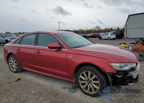 2015 Audi A6 Premium Plus из США, поврежденный, VIN WAUFGAFC3FN032530